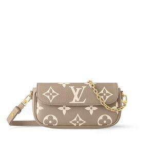 Louis Vuitton Beige Monogram Clutch